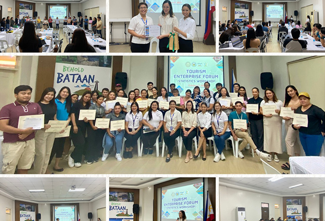 Strengthening Tourism Strategies: Insights from the recent statistics workshop in Bataan