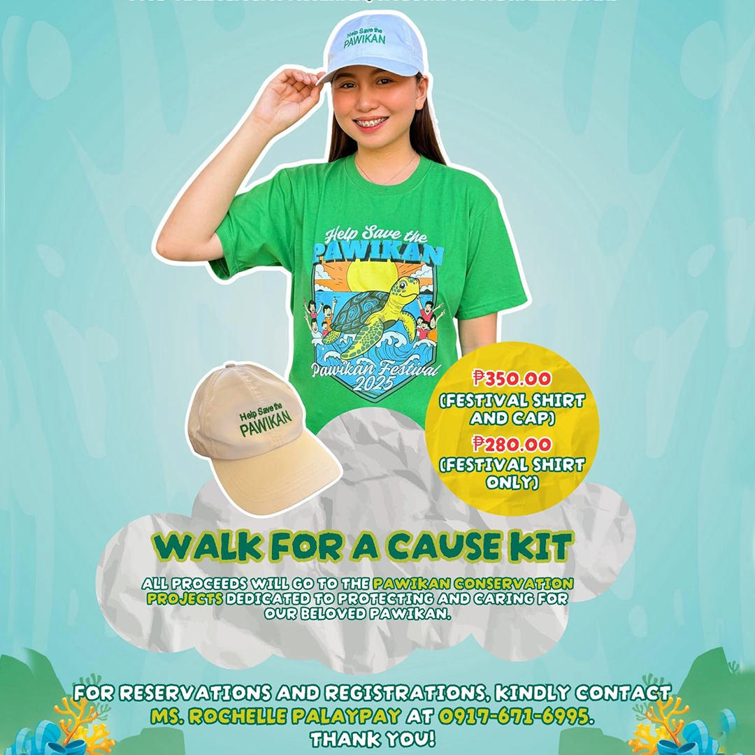 Pawikan Festival 2025 Walk For A Cause Kit