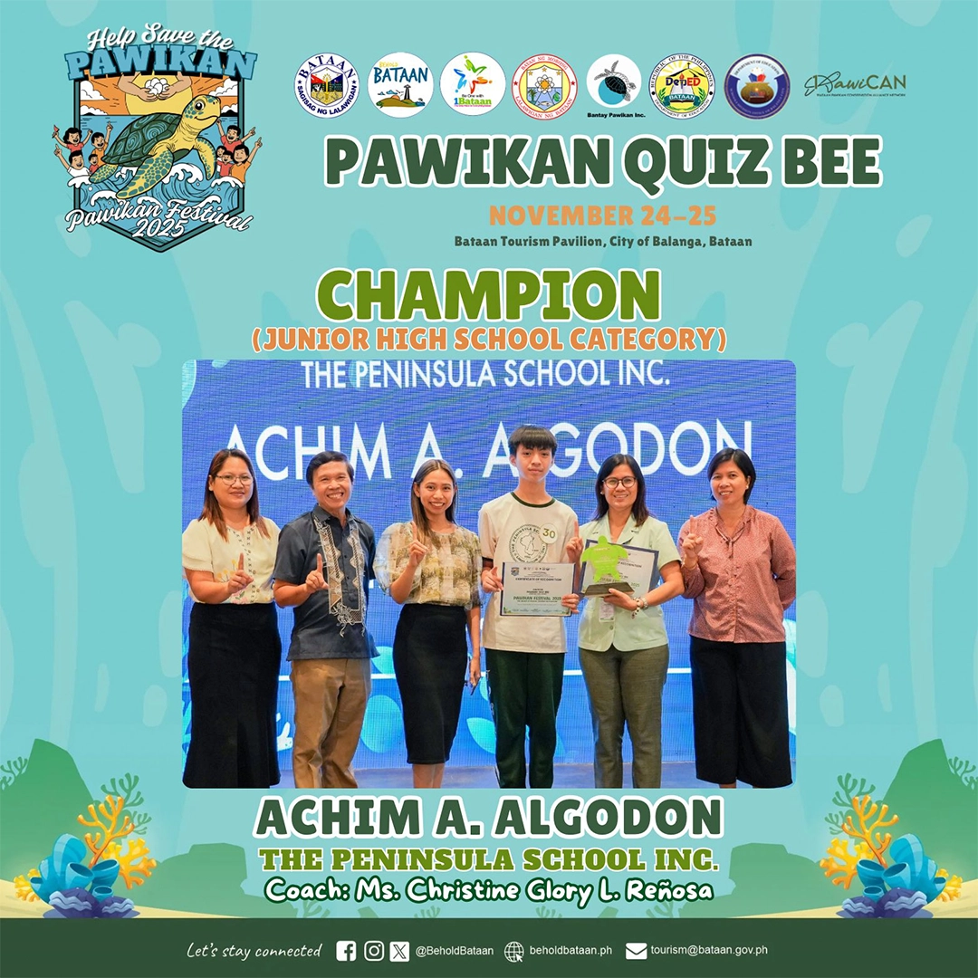 Congratulations to the Winners of the Pawikan Quiz Bee 2025!