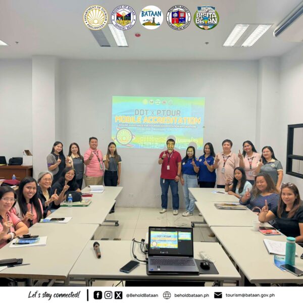 DOT X PTOUR Mobile Accreditation in Abucay
