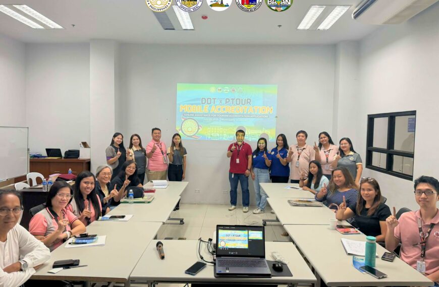 DOT X PTOUR Mobile Accreditation in Abucay