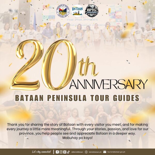 20th Anniversary Bataan Peninsula Tour Guides