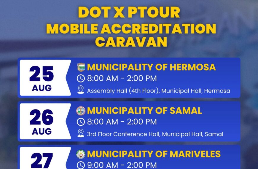 DOT X PTOUR Mobile Accreditation Caravan