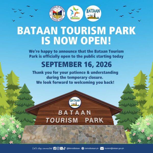 Bataan Tourism Park is now open!