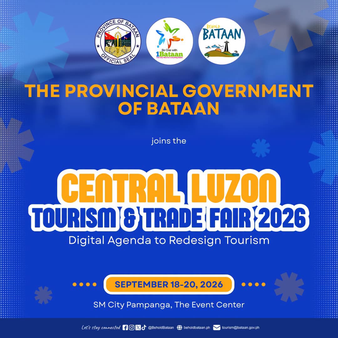 Bataan is bringing a little taste of home to the Central Luzon Tourism & Trade Fair 2026!