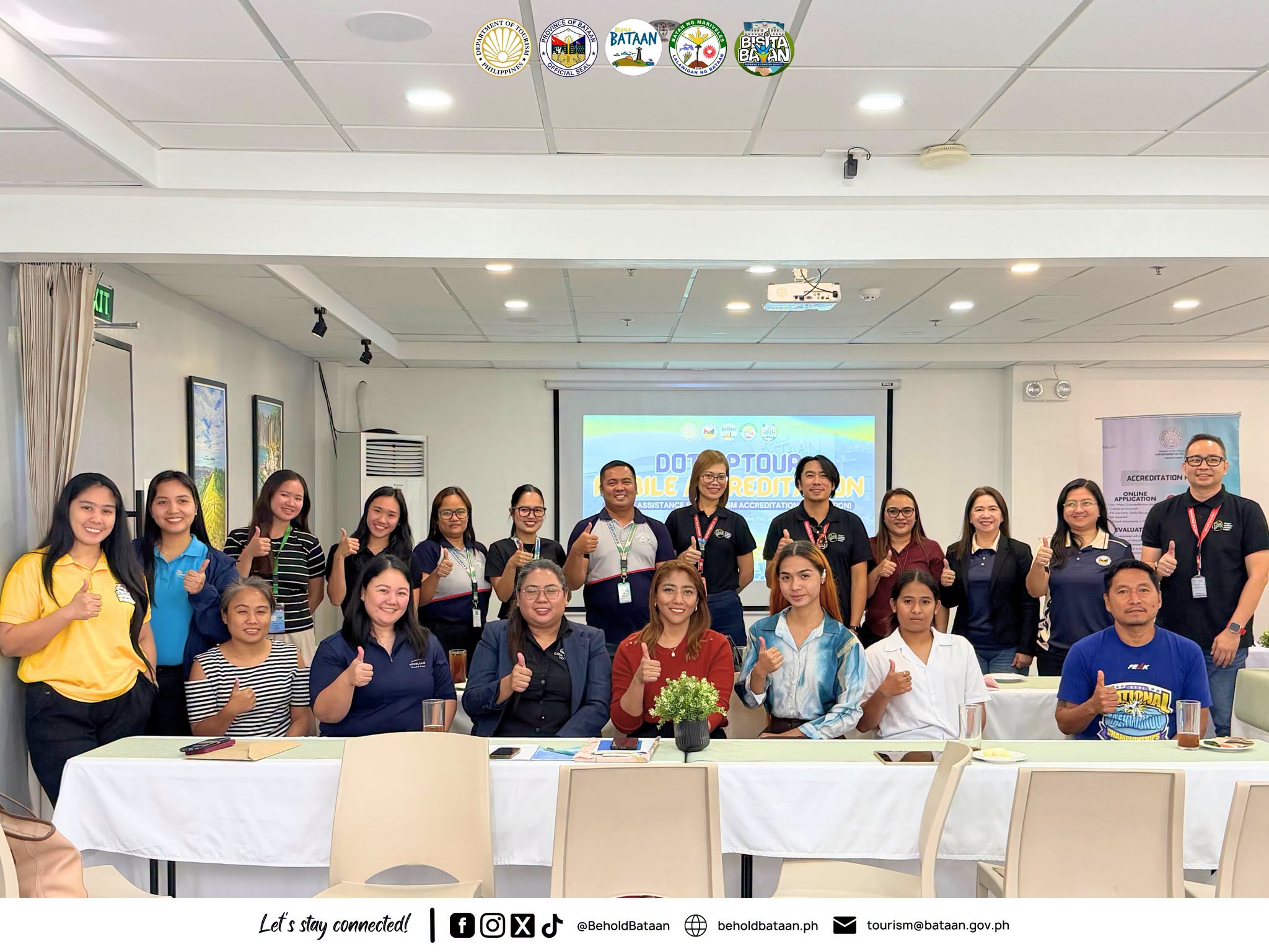 DOTxPTOUR Mobile Accreditation in Mariveles