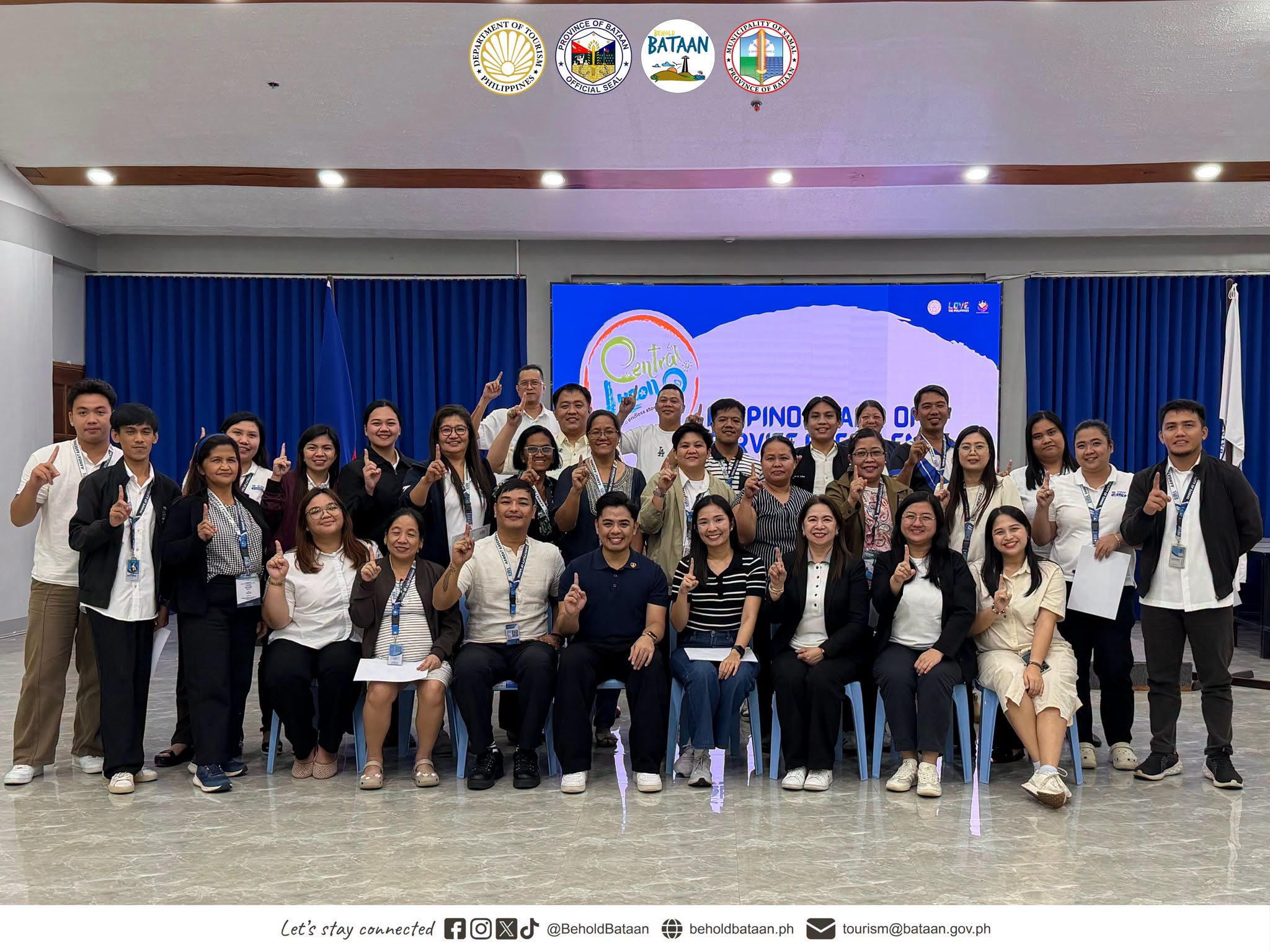 Filipino Brand of Service Excellence (FBSE) Seminar  for 34 service employees of the Municipal Government of Samal
