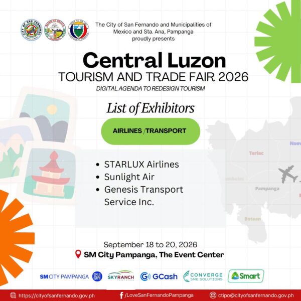 Look:List of Central Luzon Tourism and Trade Fair Exhibitors