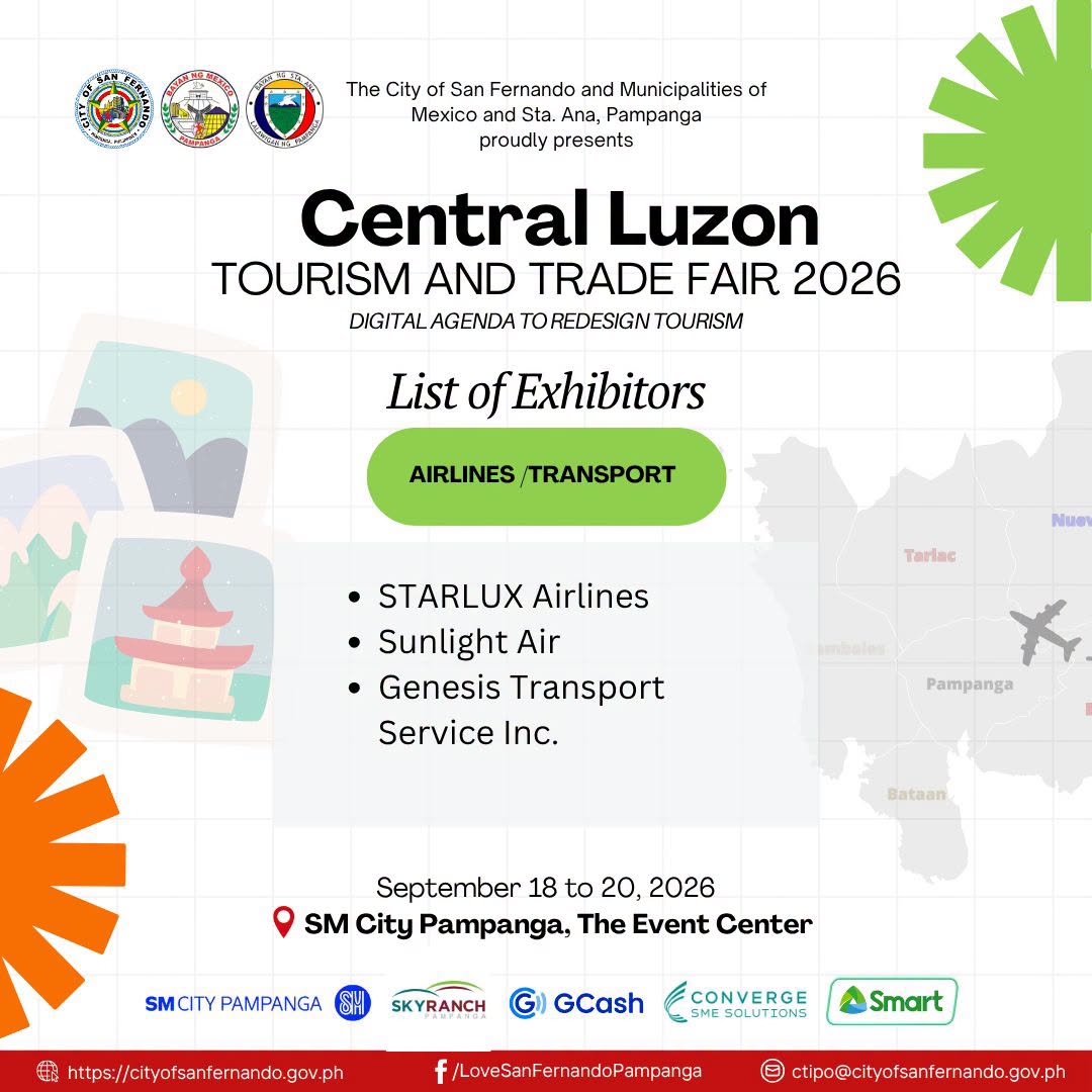 Look:List of Central Luzon Tourism and Trade Fair Exhibitors