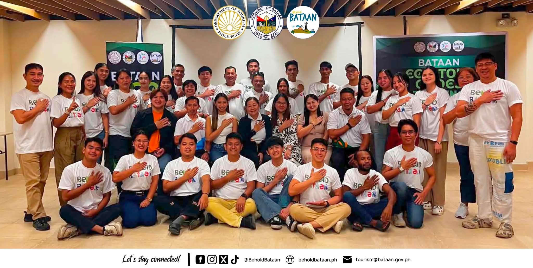 The 7-day Bataan Eco-Tour Guides Training concluded its last module on August 29–30, 2026, at the Bataan Tourism Pavilion