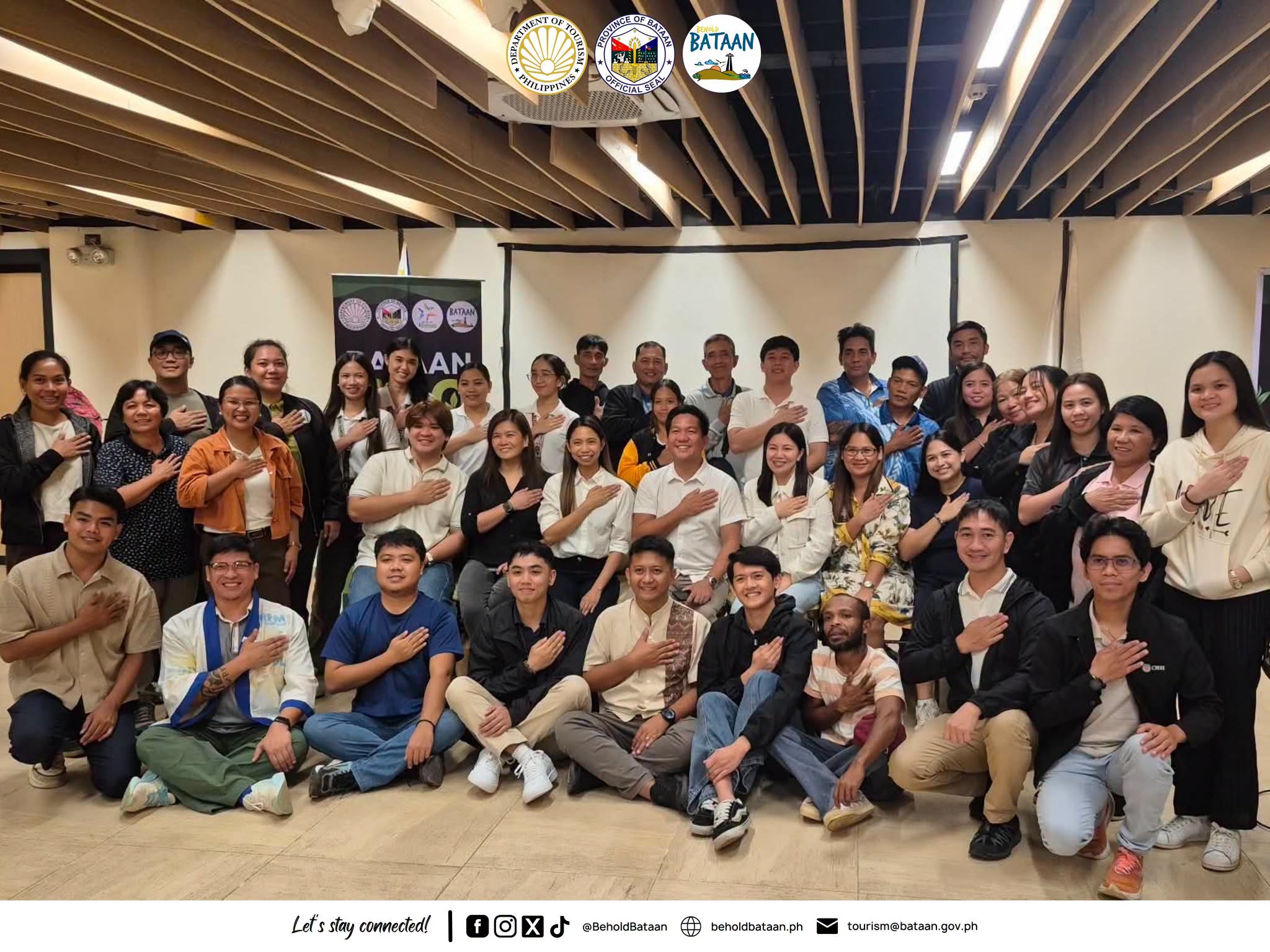 The fifth day of the Bataan Eco-Tour Guides Training