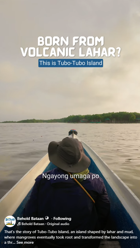 Born from volcanic lahar?