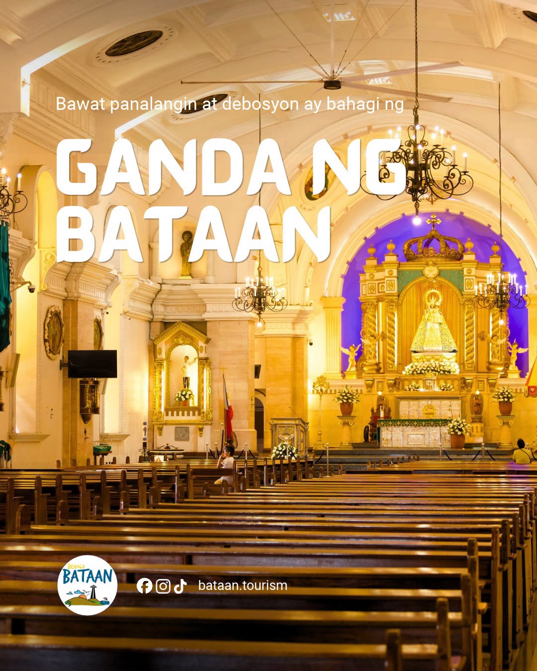 Step inside the Minor Basilica of Our Lady of the Most Holy Rosary of Orani