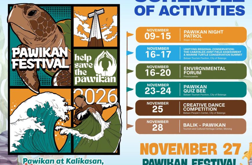 Pawikan Festival 2026 – Schedule of Activities
