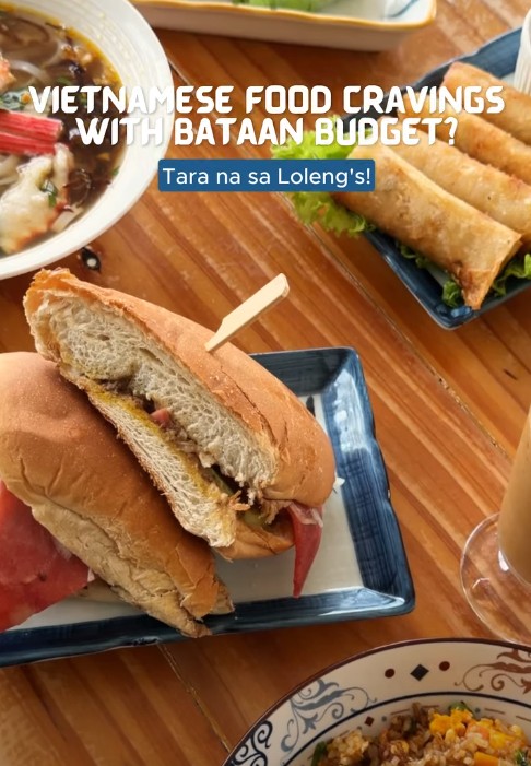 Craving Vietnamese food without leaving Bataan? Tara sa Loleng’s!